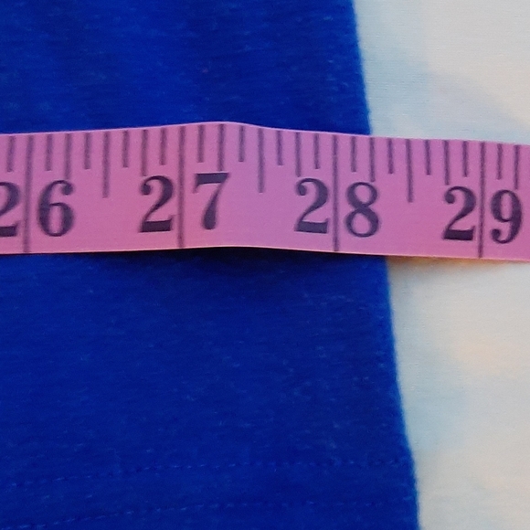 Fiorlini International Brand,, Womens Top w/ Square Neck, Royal Blue. Size 22 - Picture 2 of 4